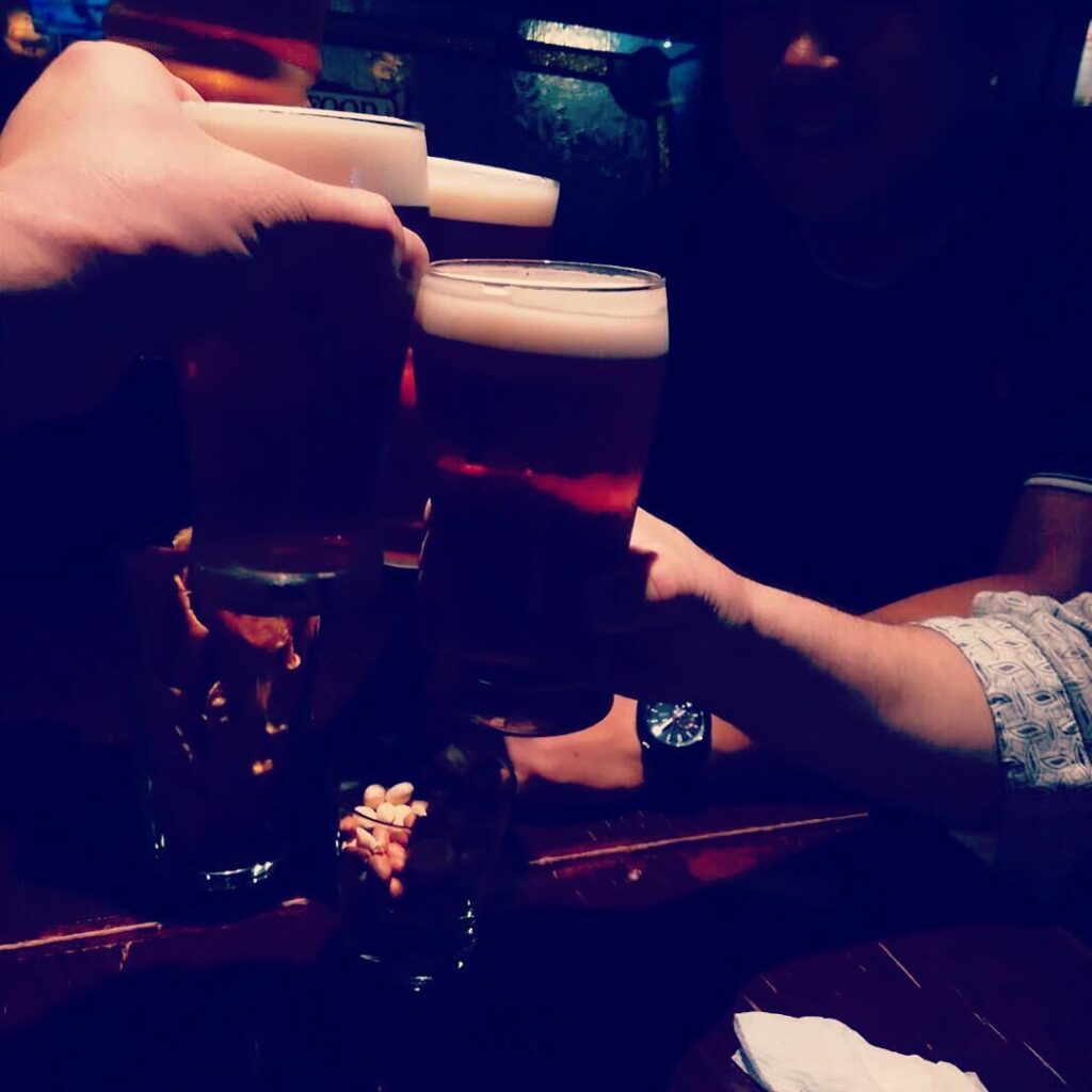 昨夜は楽しく飲めた！