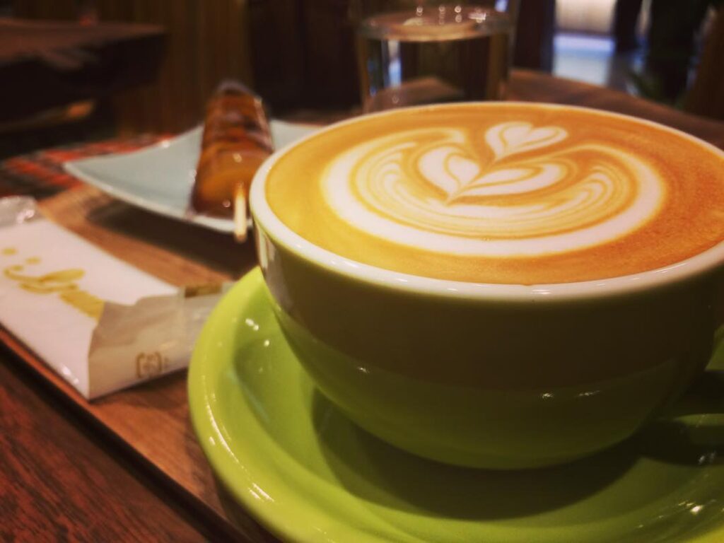 #カフェラテ #上尾 #仕事帰り #みたらし団子 #桶川 #桶川カフェ