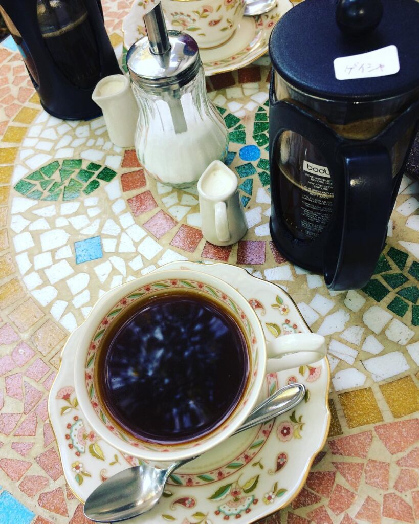 今日のコーヒー #コーヒー #熊谷珈琲 #大宮 #大宮カフェ #ゲイシャ #フレンチプレス …