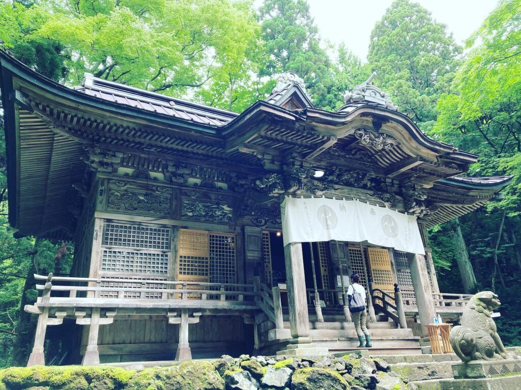 きりたんぽと十和田湖